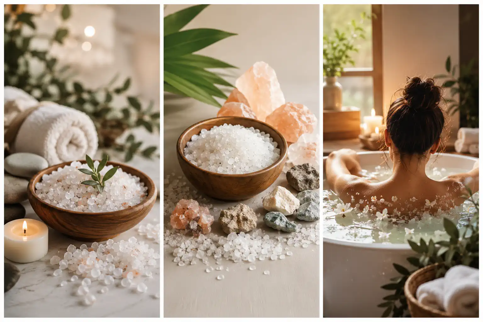 pourquoi utiliser des sels de bain