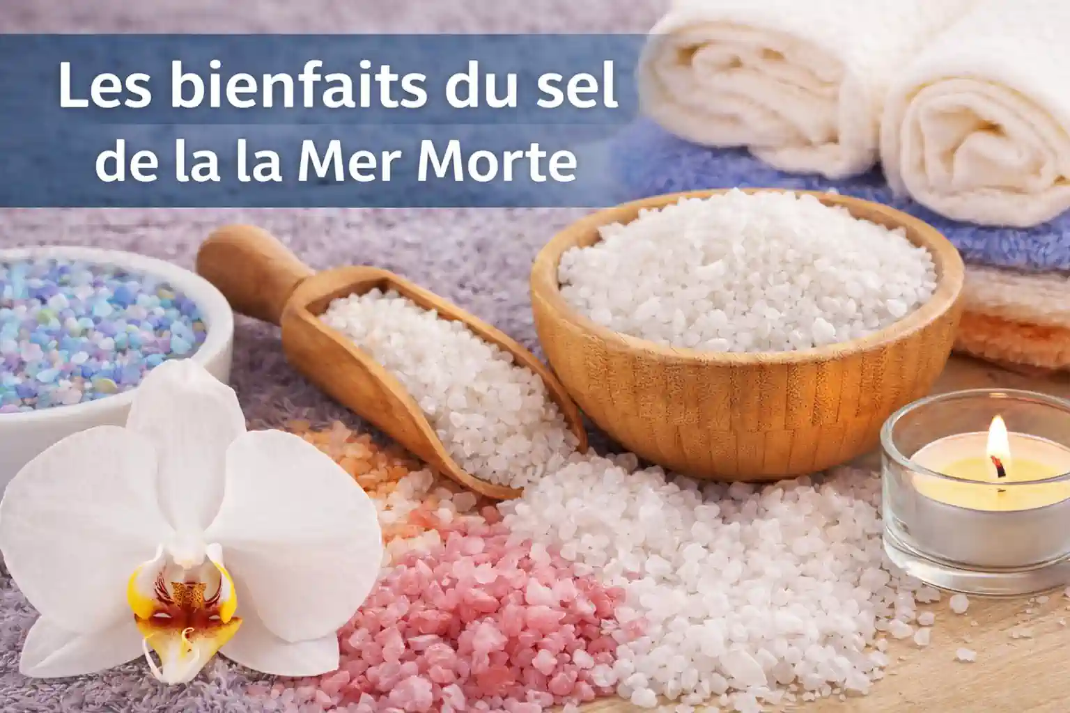 les bienfaits du sel de la Mer Morte