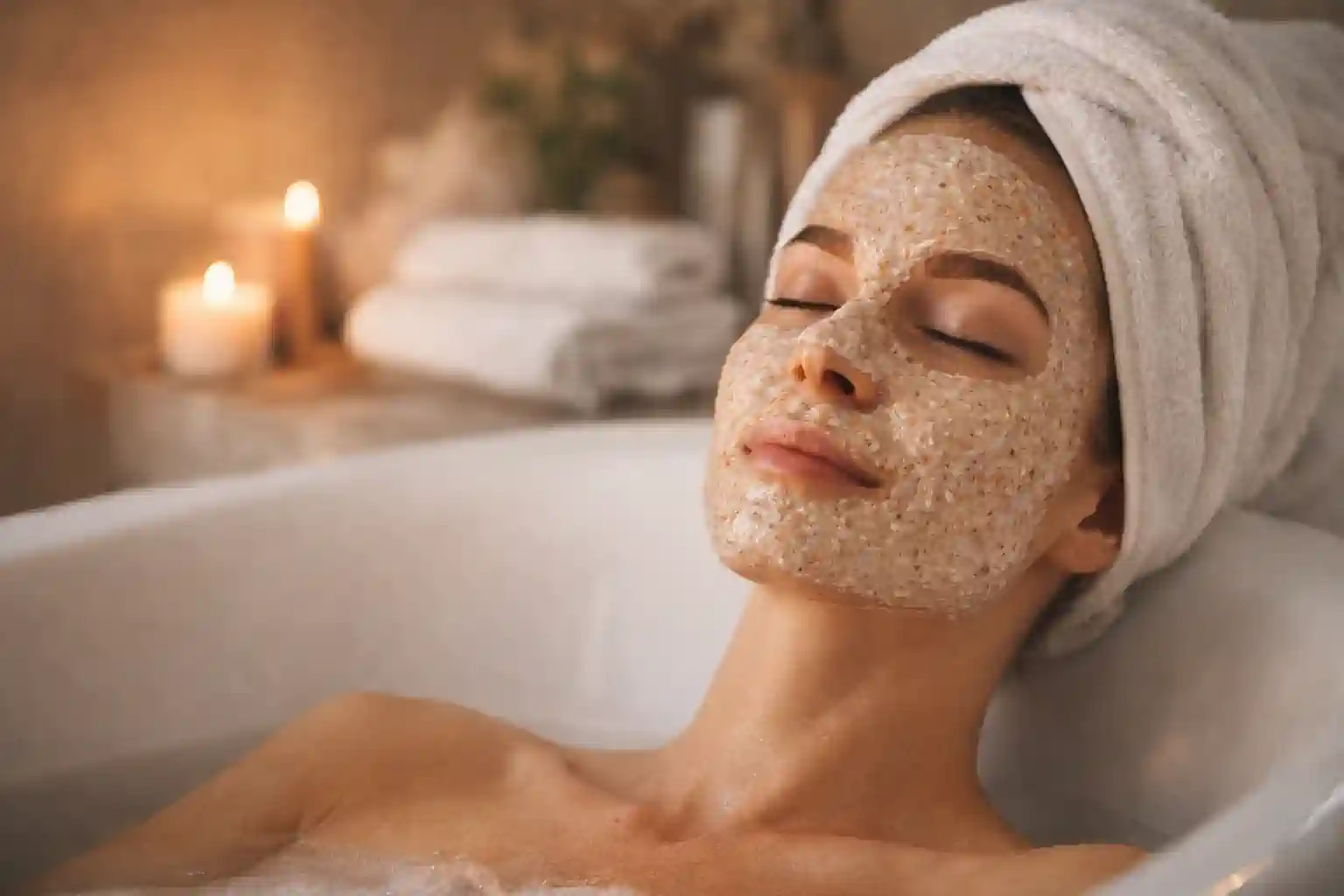 masque exfoliant sel
