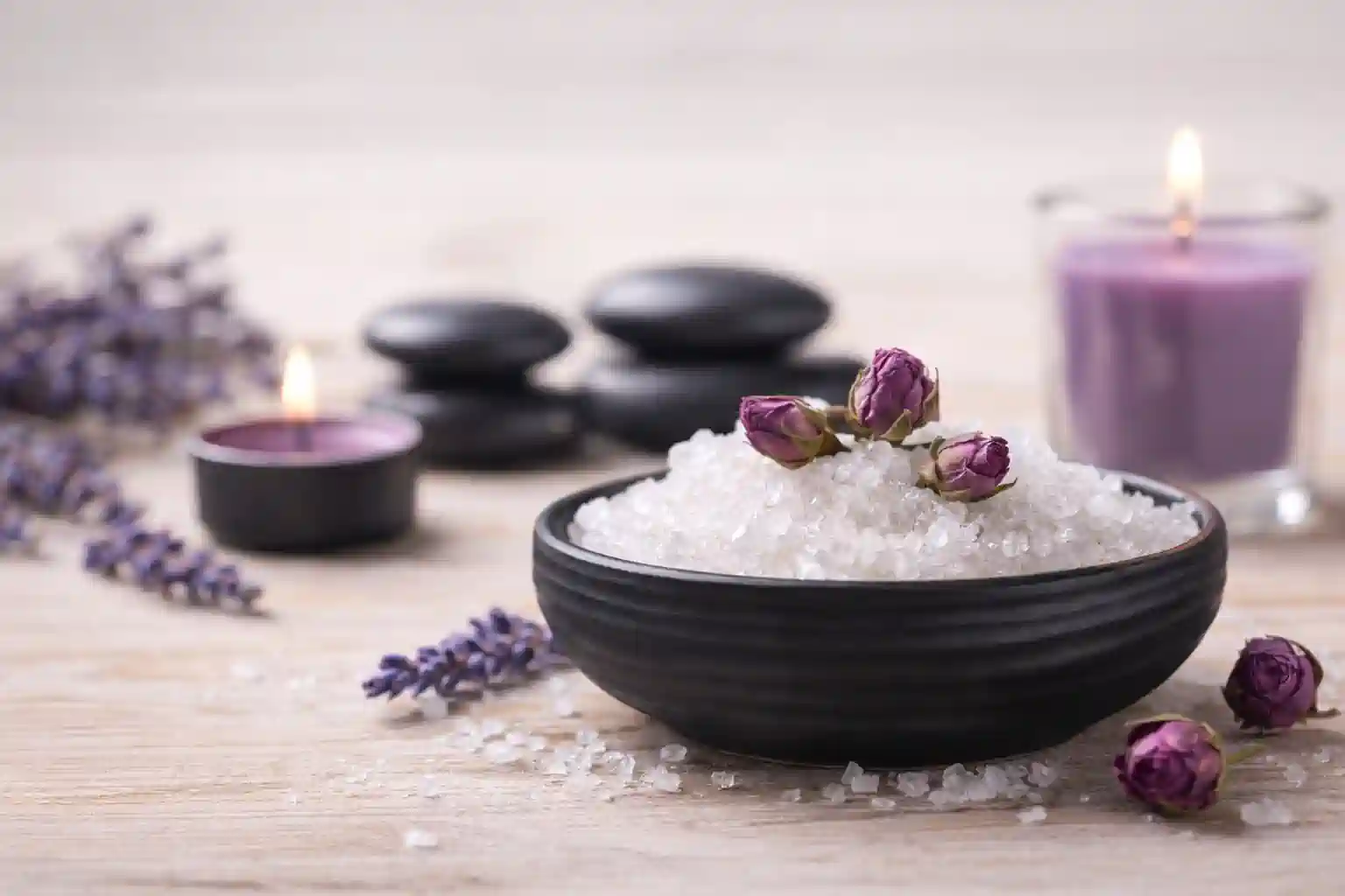 Les sels de bain sont magiques : bienfaits, usages…