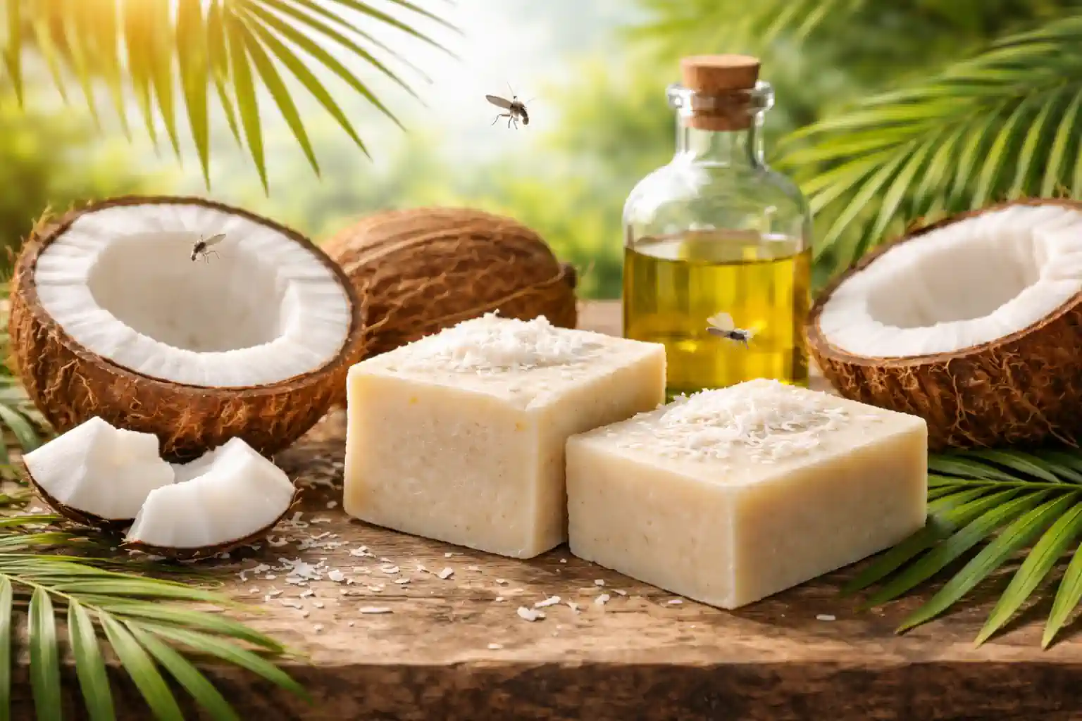Marre des moustiques ? Utilisez un savon à la noix…